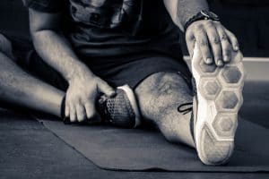 etirement mollet muscle foot