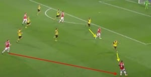 Analyse video foot coulisser la défense